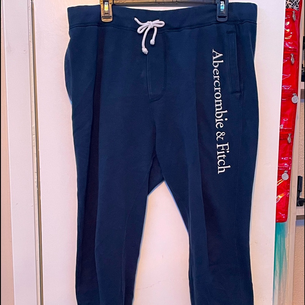 Blue Abercrombie Sweatpants